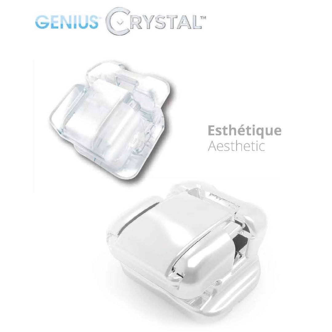 Brackets autoligaturants GENIUS CRYSTAL U 3-3 L 3-3 Hks 3 – Image 6