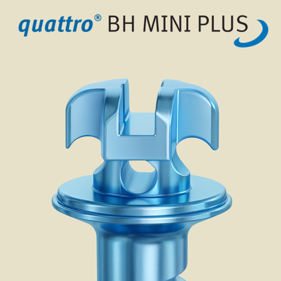 Quattro® BH MINI PLUS Mini-Vis d’Ancrage Orthodontique