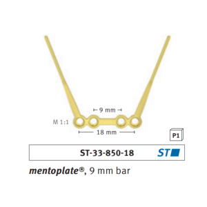 mentoplate® – 9 mm bar