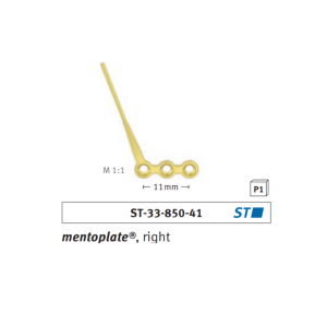 mentoplate® côté GAUCHE (11mm)