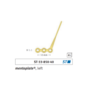 Mentoplate® – côté DROIT (11 mm)