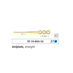 Uniplate – droite (straight)